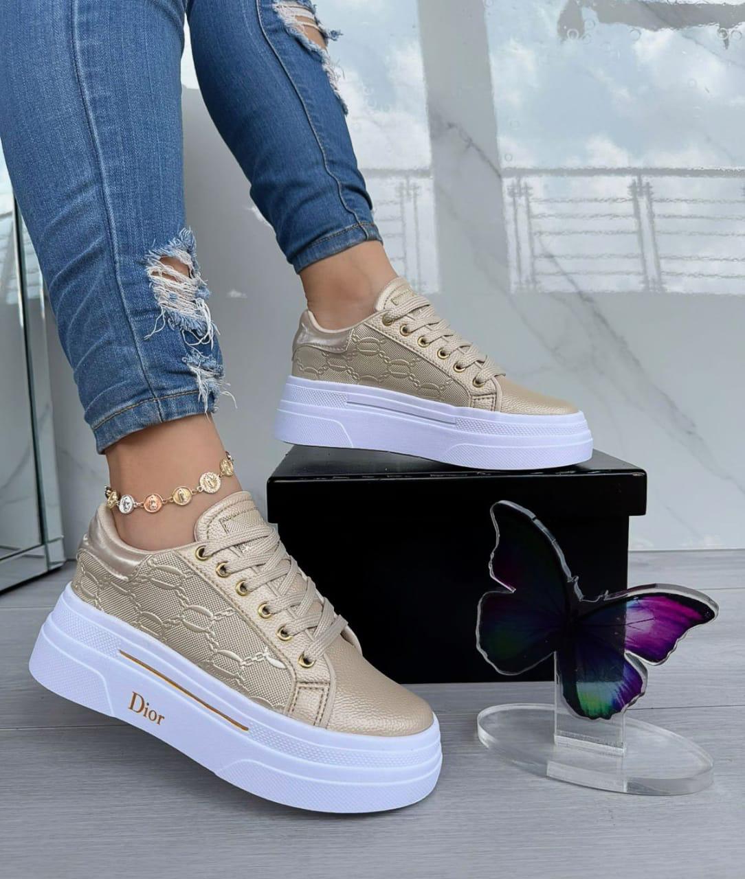 Tenis Suela Alta DR Dama Hermosos
